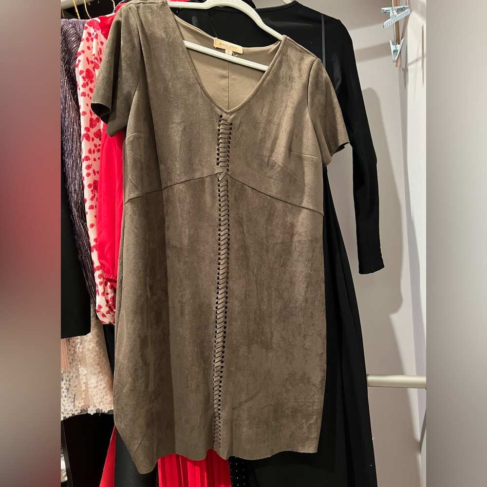 Black Swan Suede Dress size Medium